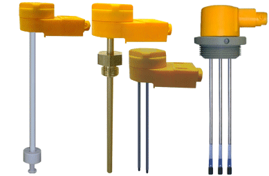 Water-level and temperature sensors